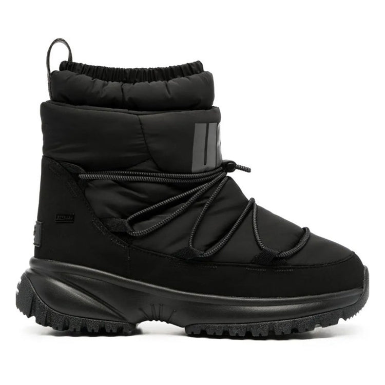 YOSE PUFFER MID BLACK - Stivaletti Stringati Donna Neri UGSYOSEPBLK1131978W . UGG 