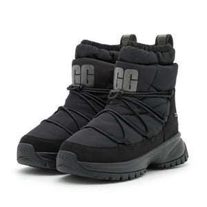 YOSE PUFFER MID BLACK - Stivaletti Stringati Donna Neri UGSYOSEPBLK1131978W . UGG 