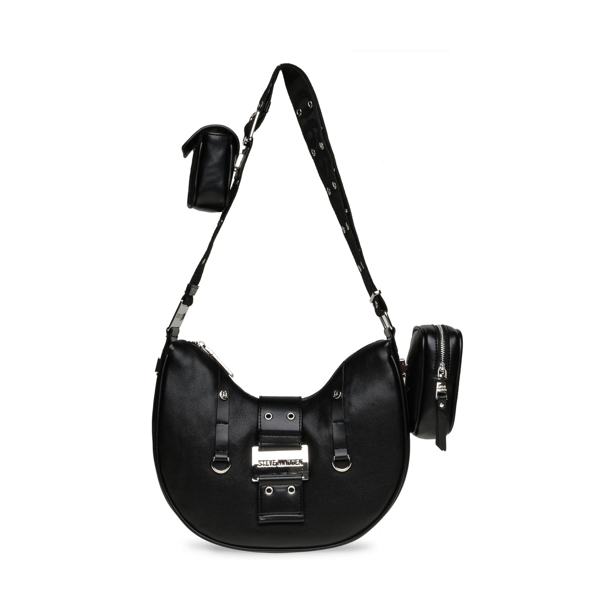 BAuto Black - Borsa a Tracolla Nera SMABAUTO-BLK . STEVE MADDEN 