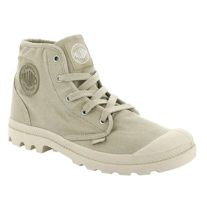 PAMPA HI SAHARA/ECRU - Stivaletti Stringati Donna Beige PAS92352-238-M . PALLADIUM 