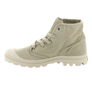 PAMPA HI SAHARA/ECRU - Stivaletti Stringati Donna Beige PAS92352-238-M . PALLADIUM 
