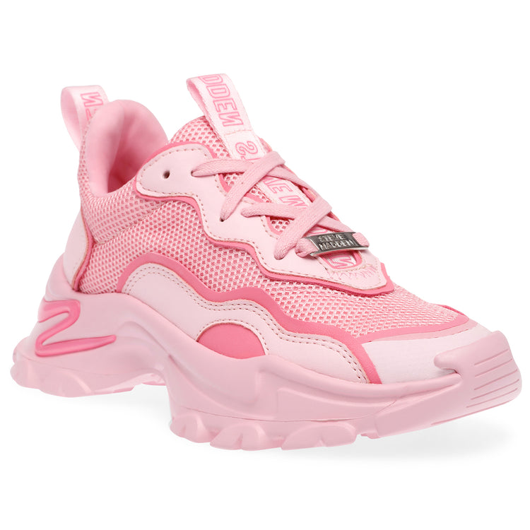 Manerva Pink Candy - Scarpe Stringate Profilo Basso Donna Rosa SMPMANERVA-PIN . STEVE MADDEN 
