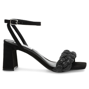 Lidia Black / Crystal - Sandali Donna Neri SMSLIDIA-BLK . STEVE MADDEN 