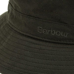 Wax Sport Hat Olive - Cappellino da Pescatore Marrone FW22-MHA0001-OL71 . BARBOUR 