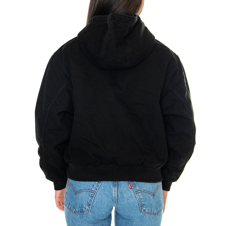 W' OG Active Jacket Black /rinsed - Giacca Donna Nera I032238.8902 . CARHARTT WIP 