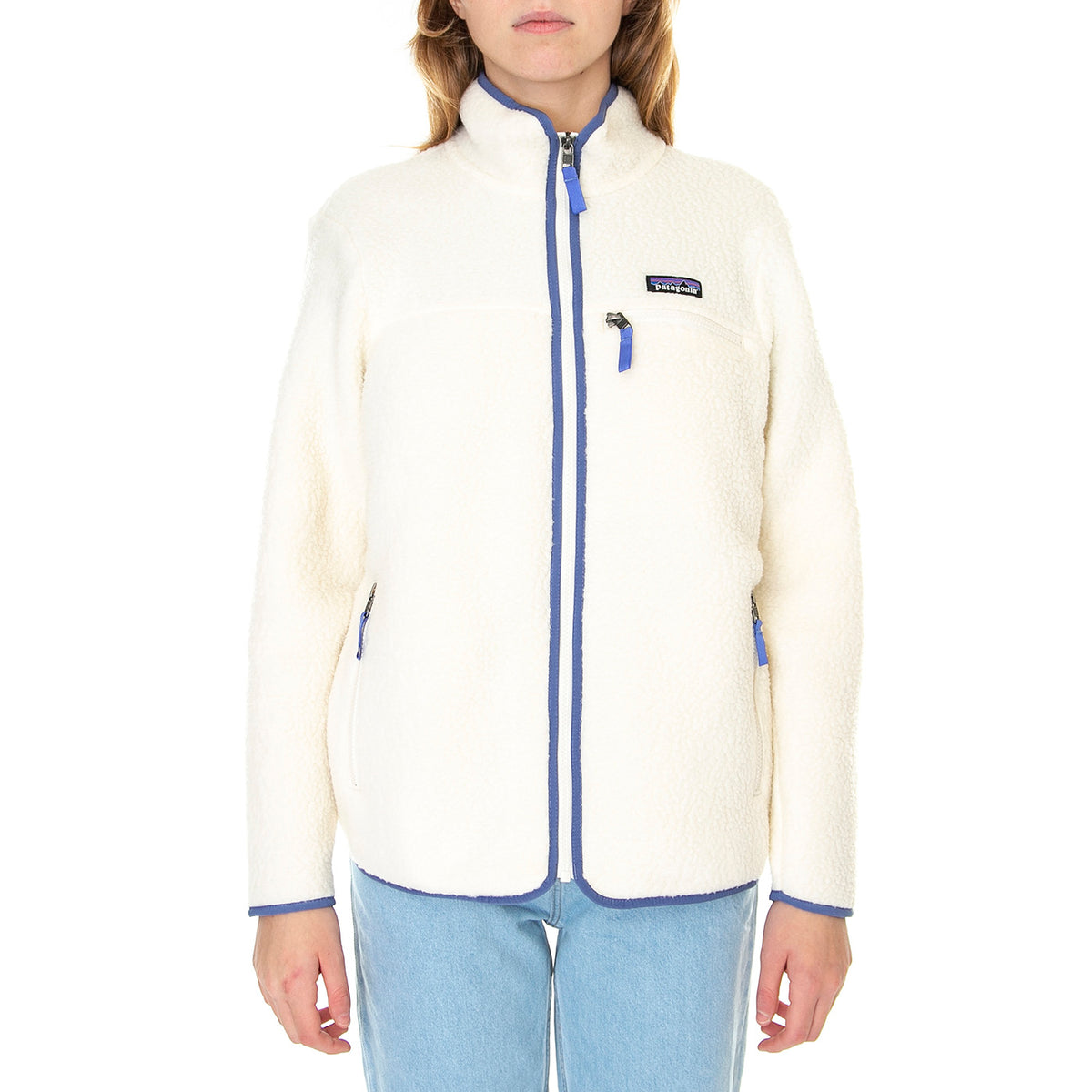 W's Retro Pile Jacket Natural - Giacca Invernale Donna Bianca 22795-NAT . PATAGONIA 