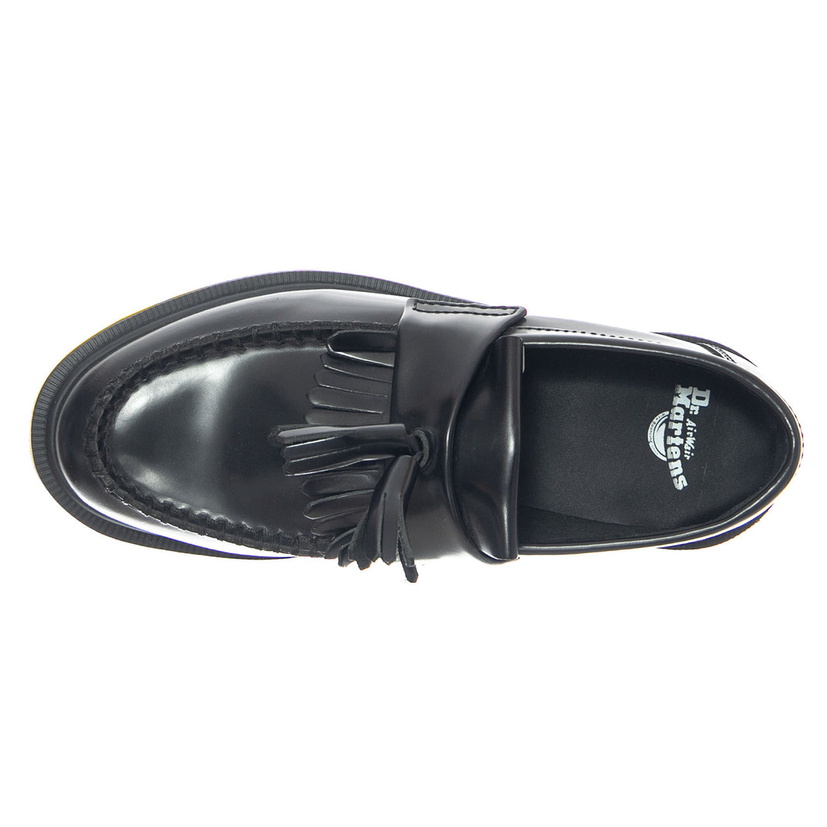 Adrian Polished Smooth Black - Mocassini Donna Neri 14573001 . DR.MARTENS 