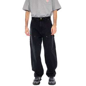 Nash DK Pant -- Pantaloni Uomo Black Stone Washed Neri I032106-8906 . CARHARTT WIP 