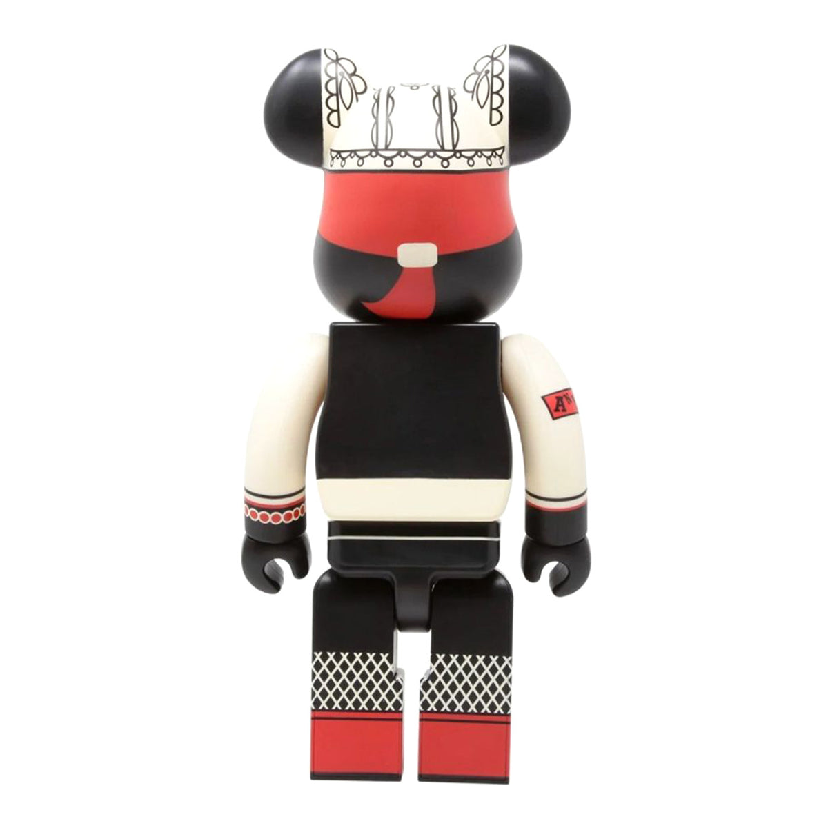 BE@RBRICK ANNA SUI RED & BEIGE 400% - Medicom Toy Multicolore MDTANNA . MEDICOM TOY 