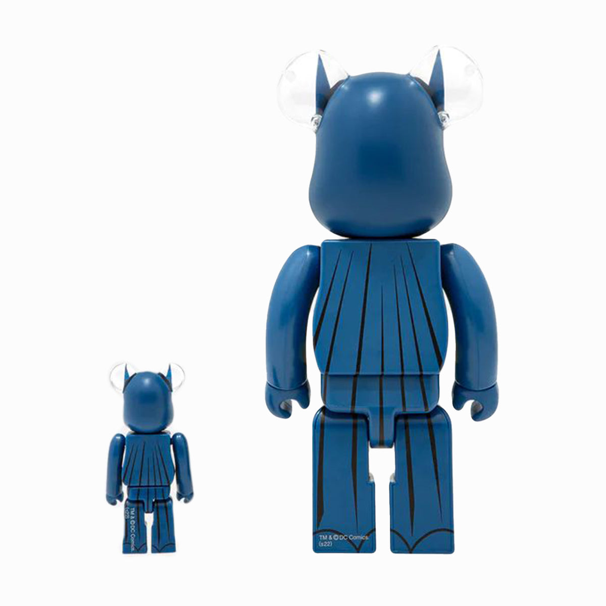BE@RBRICK Batman Hush Ver. 100% & 400% - Toy Multicolore MDTBATMAN . MEDICOM TOY 