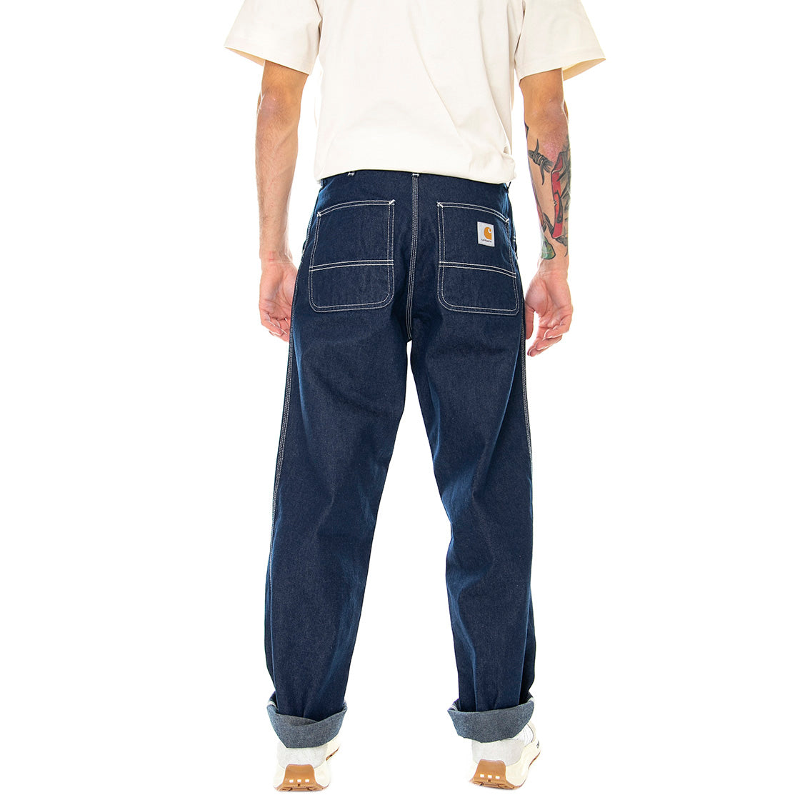 Simple Pant Blue / One Wash Blue - Pantaloni Denim Jeans Uomo Blu I022947-012Y . CARHARTT WIP 