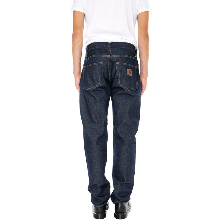 Mens Klondike Blue One Wash Pants I029207.01.2Y.32 . CARHARTT WIP 
