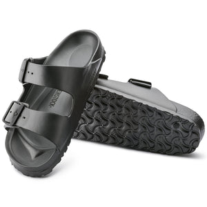 Womens Arizona Eva Sandals  - Metallic Anthracite - Sandali Donna Grigi - Calzata Stretta 1001498 . BIRKENSTOCK 