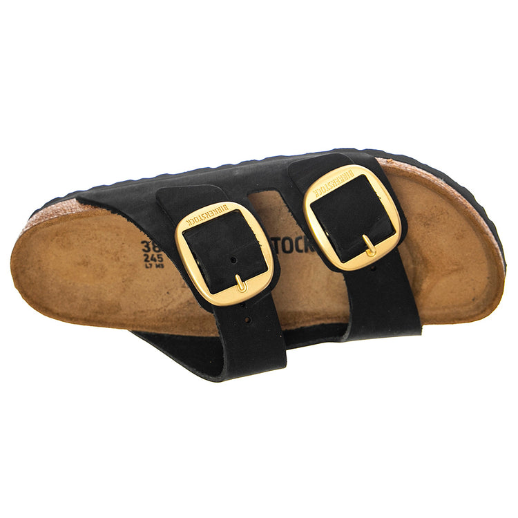 Arizona Big Buckle Black - Sandali Donna Neri - Calzata Stretta 1023290 . BIRKENSTOCK 