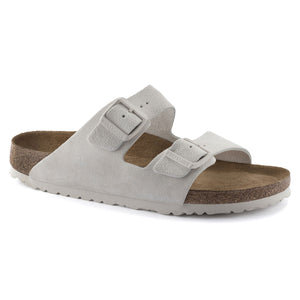 Arizona SFB Antique White Suede Leather - Sandali Donna Bianchi 1024516 . BIRKENSTOCK 