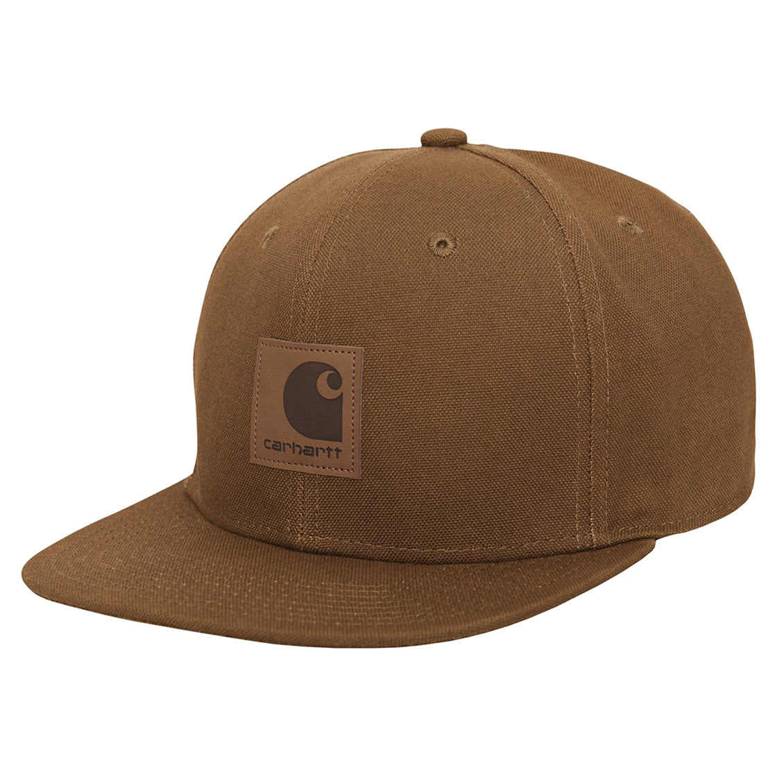 Logo Cap Hamilton Brown - Cappellino con Visiera Marrone I023099-HZXX . CARHARTT WIP 