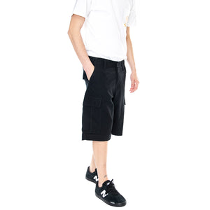 M' Regular Cargo Short Black Rinsed - Bermuda Cargo Uomo Neri I028246.89.02.00 . CARHARTT WIP 