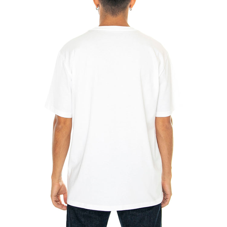 S/S Pocket T-Shirt White - Maglietta Girocollo Uomo Bianca I030434-02XX . CARHARTT WIP 