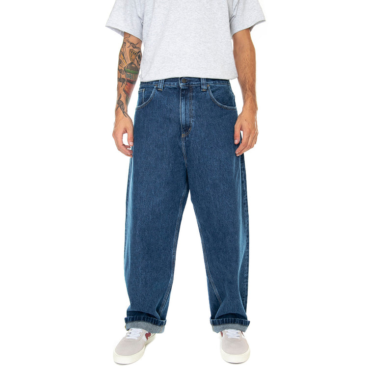 Brandon Pant Blue stone washed - Pantaloni Denim Jeans Uomo Blu I031246-0106 . CARHARTT WIP 