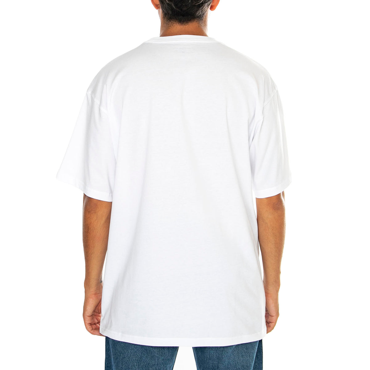 S/S Madison T-Shirt White / Black - Maglietta Girocollo Uomo Bianca I033000.00AXX . CARHARTT WIP 