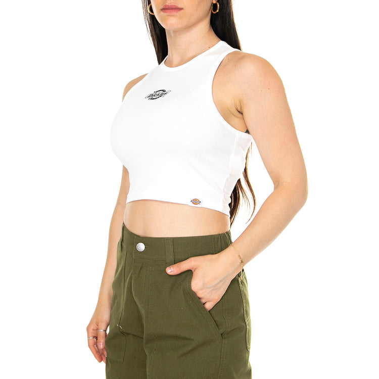 Power Vest W White - Top Donna Bianco DK0A4Y8DWHX1 . DICKIES 