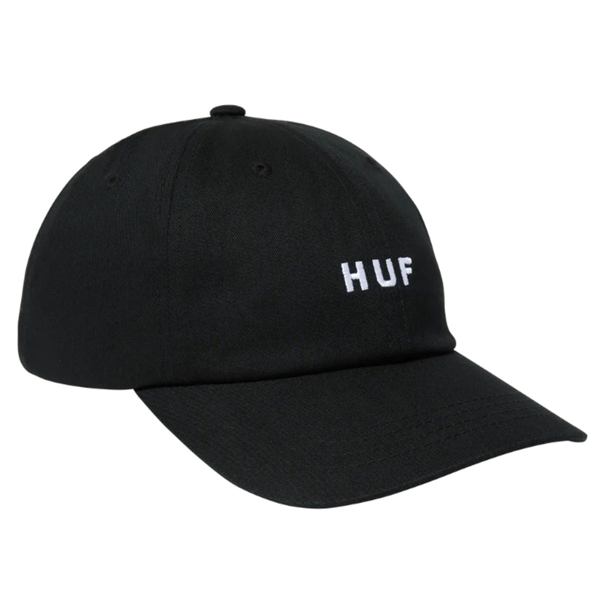 Huf Set OG CV 6 Panel Hat Black - Cappellino con Visiera Nero HT00716-BLACK . HUF 