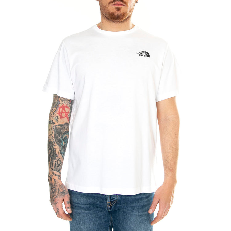 M S/S Redbox Tee Tnf White - Maglietta Girocollo Uomo Bianca NF0A87NPFN41 . THE NORTH FACE 