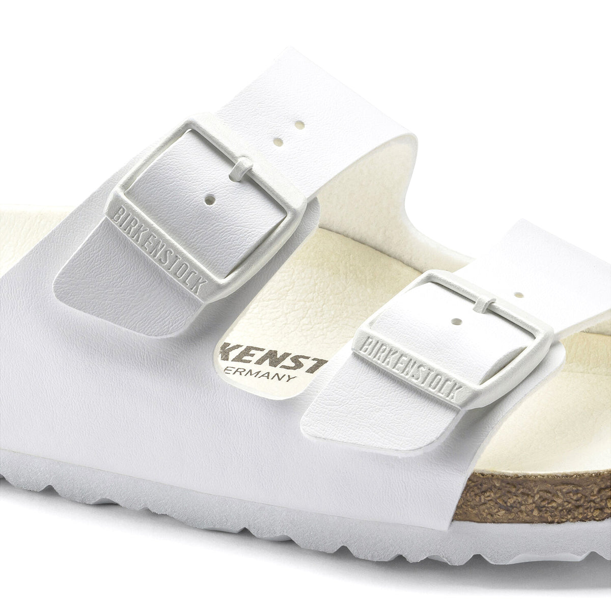 Arizona Triples White - Sandali Birko-Flor® Donna 1019046 . BIRKENSTOCK 