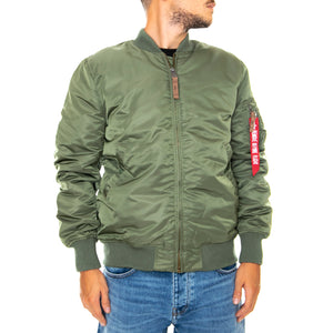 MA-1 VF 59 Long Jacket - Sage Green - Giacca Invernale Uomo Verde 168100-01 . ALPHA INDUSTRIES 