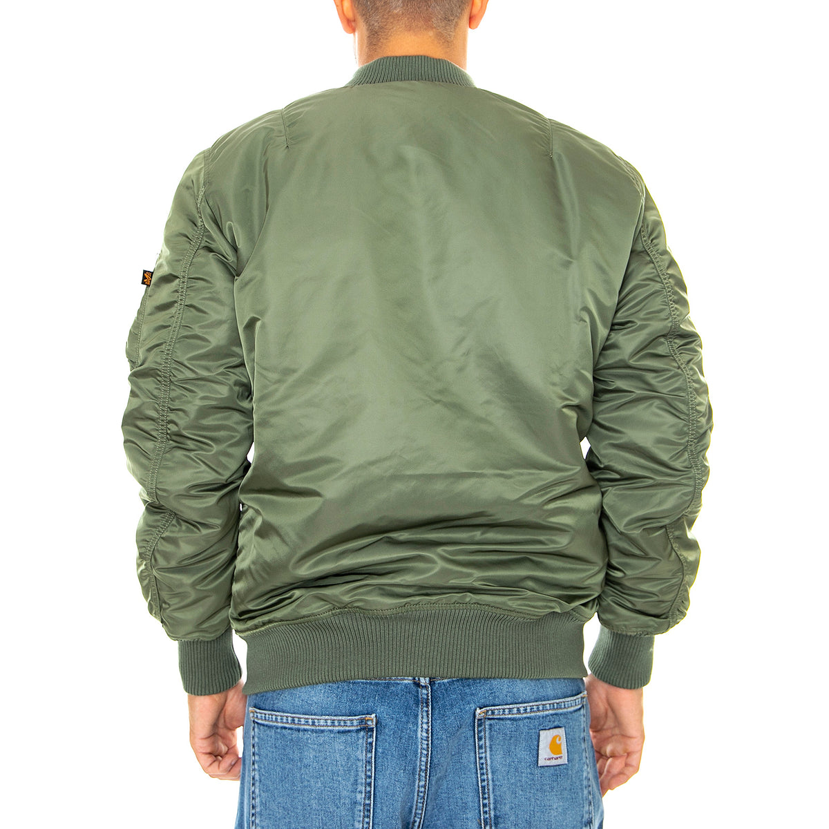 MA-1 VF 59 Long Jacket - Sage Green - Giacca Invernale Uomo Verde 168100-01 . ALPHA INDUSTRIES 