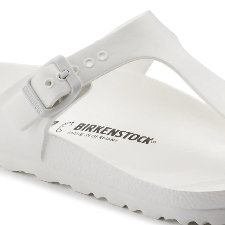 GIZEH EVA SANDALS WHITE - Sandali Uomo Bianchi - Calzata Normale 128221 . BIRKENSTOCK 