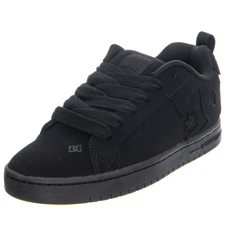 Court Graffik Black - Scarpe Basse Uomo Nere 300529-3BK . DC 