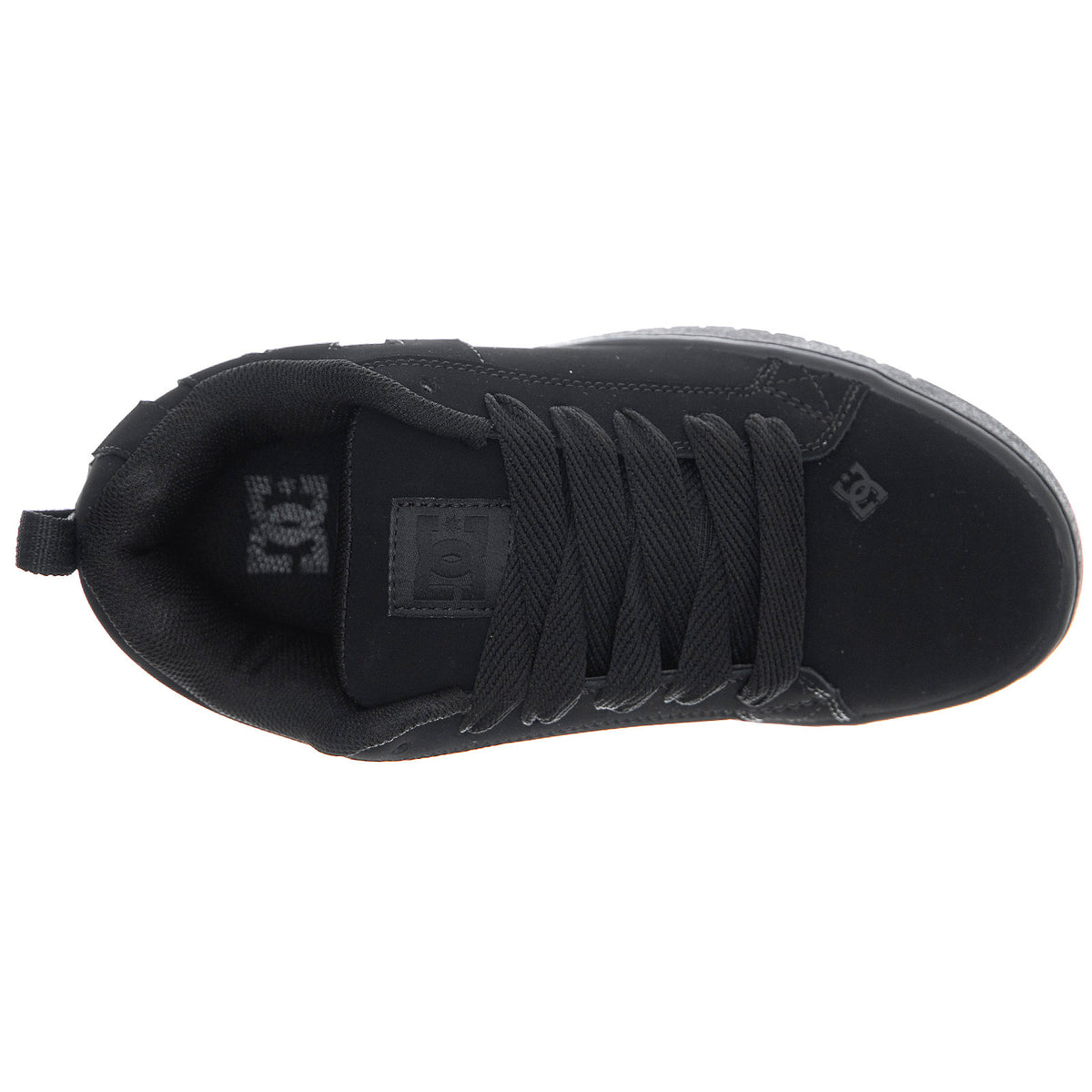 Court Graffik Black - Scarpe Basse Uomo Nere 300529-3BK . DC 