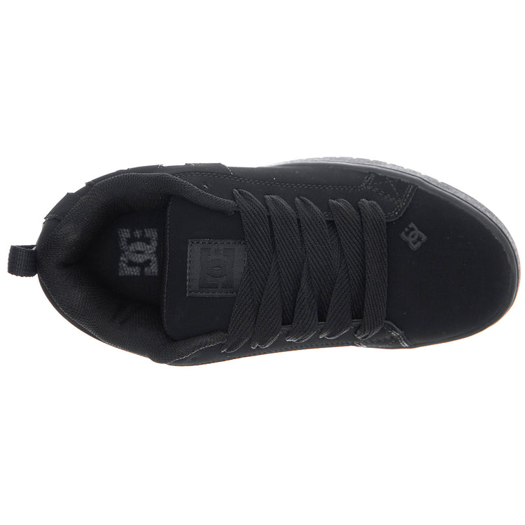 Court Graffik Black - Scarpe Basse Uomo Nere 300529-3BK . DC 
