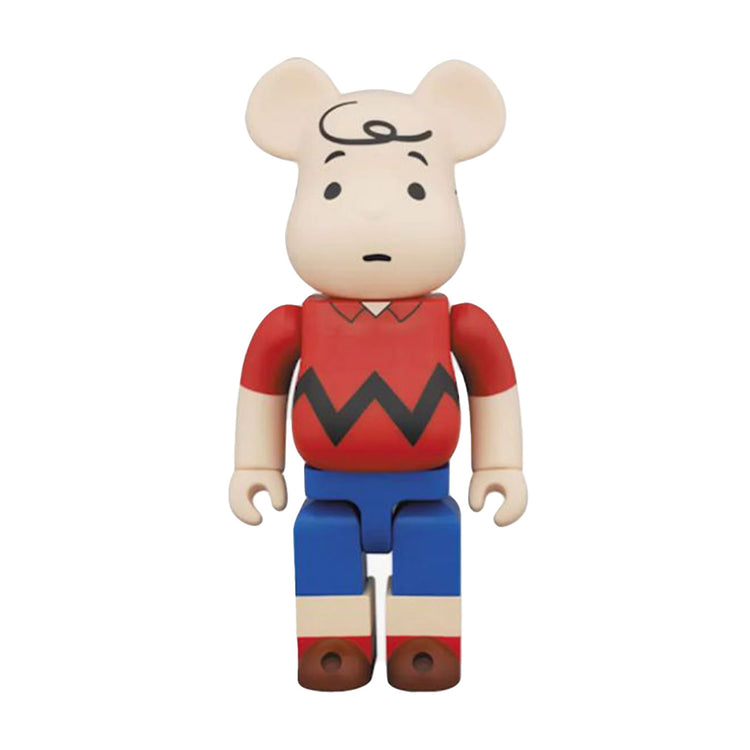 Bearbrick Charlie Brown - Multicolor - Pupazzo Gadget Toy 400% 400CHARLIE . MEDICOM TOY 