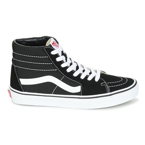 UA SK8-HI BLACK / WHITE - Scarpe Alte Uomo / Donna Nere / Bianche 1764 . VANS 