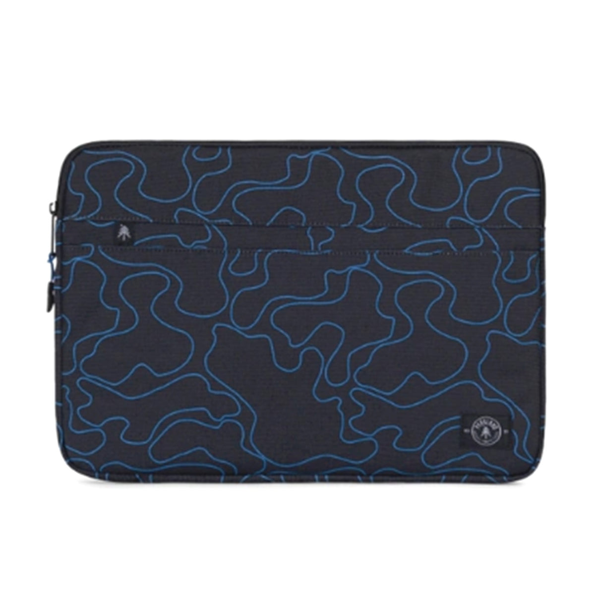Pilot Sleeve for 12-Inch Macbook 00172 Shadow Camo Blue - Porta Mac Nero / Blu 20017-00172-12 . PARKLAND 