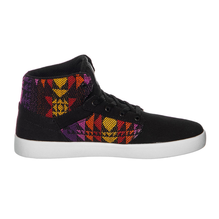Yorek - Scarpe Profilo Alto Bambino / Bambina Nere  / Multicolore 58048-018 . SUPRA 