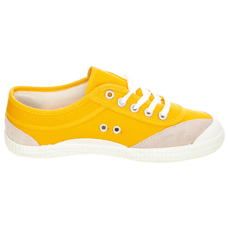 Retro Canvas 5005 - Scarpe Stringate Profilo Basso Donna Gialle / Golden Road K192496-YLW . KAWASAKI 