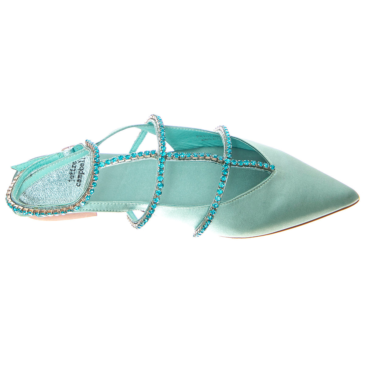 W' Pristina-Torquoise Saint Combo - Sandali Donna Turchesi JCR2P-150A . JEFFREY CAMPBELL 