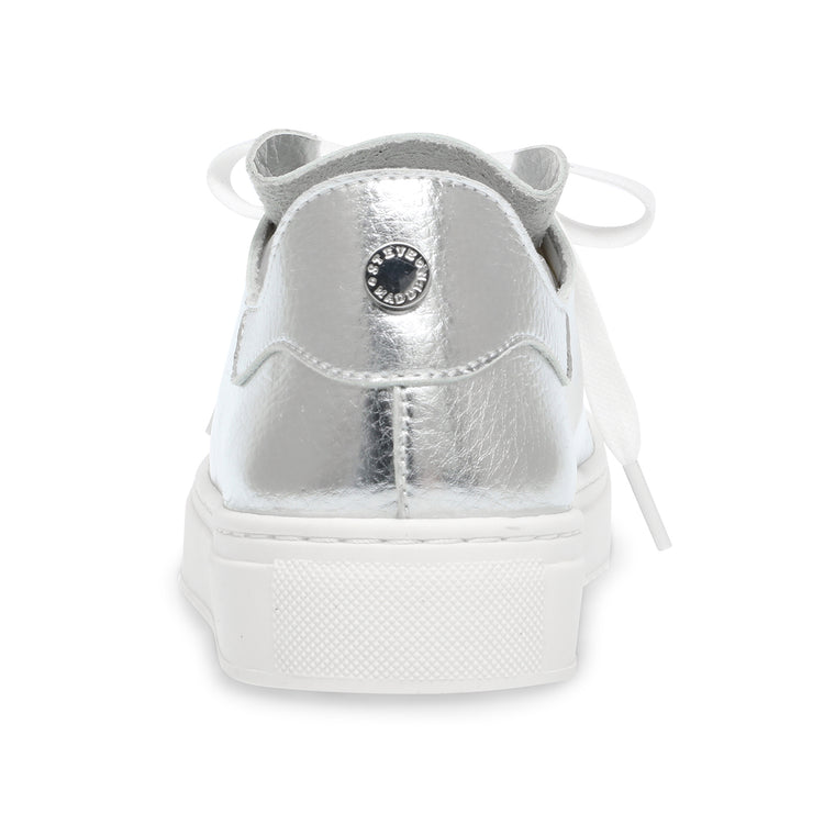 Dorey-Sm Silver - Scarpe Stringate Profilo Basso Donna Argento SMPDOREY-SM-SIL . STEVE MADDEN 
