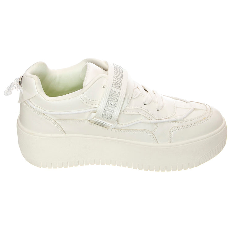 OFF COURT WHT / WHT - Scarpe Stringate Donna Bianche SMPOFF COURT-WHT . STEVE MADDEN 