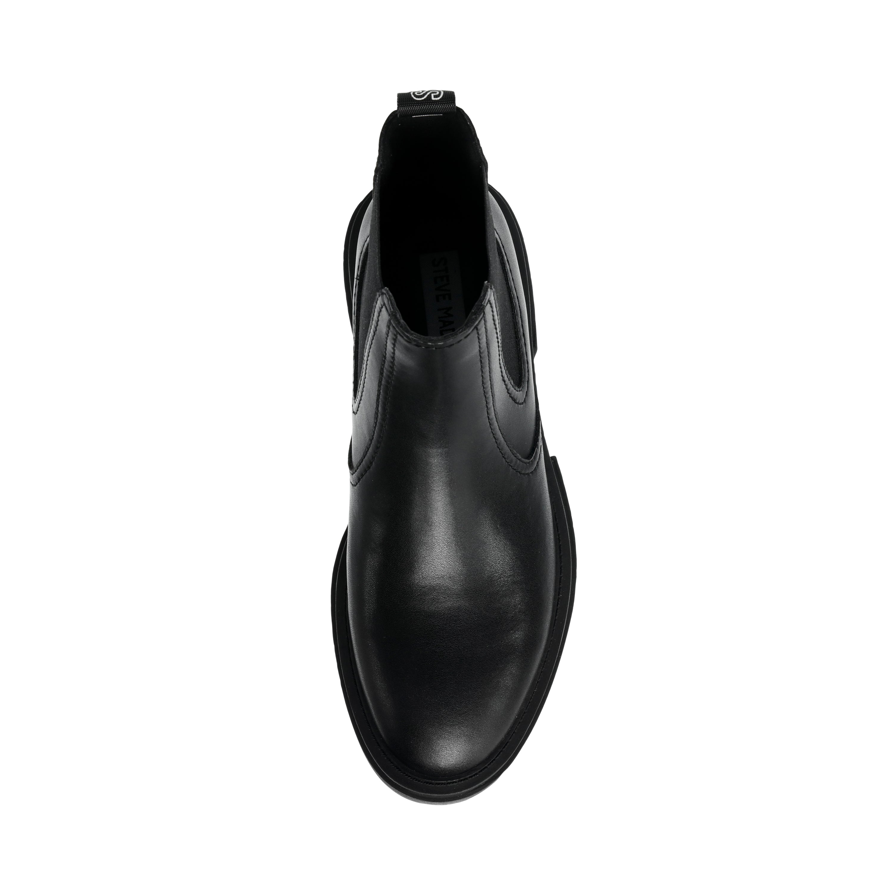 ASTUTE BLACK LEATHER - Stivaletti alla Caviglia Donna Neri SMSASTUTE-BLA . STEVE MADDEN 