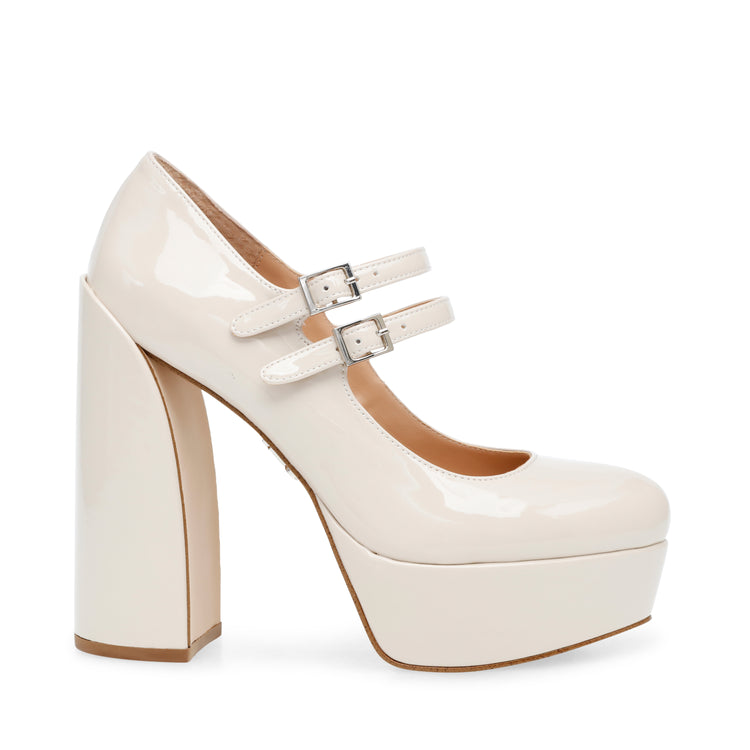 CHARGED-UP BONE PATT - Scarpe Décolleté con Zeppa Donna Bianche SMSCHARGED-UP-BON . STEVE MADDEN 