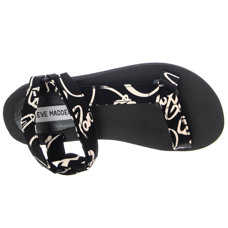 WOMENS HENLEY SANDALS BLACK - Sandali Donna Neri SMSHENLEY-BLKPARIS . STEVE MADDEN 