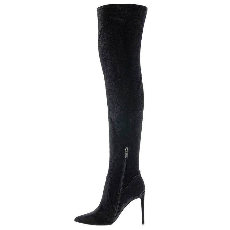 VAVA BLACK VELVET - Stivali Alti Donna Neri SMSVAVA-BLKV . STEVE MADDEN 