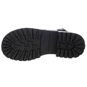 WOMENS LOYALTY SANDALS BLACK PIGMENT - Sandali Donna Neri WSSLOYALTY-BLK . WINDSOR SMITH 