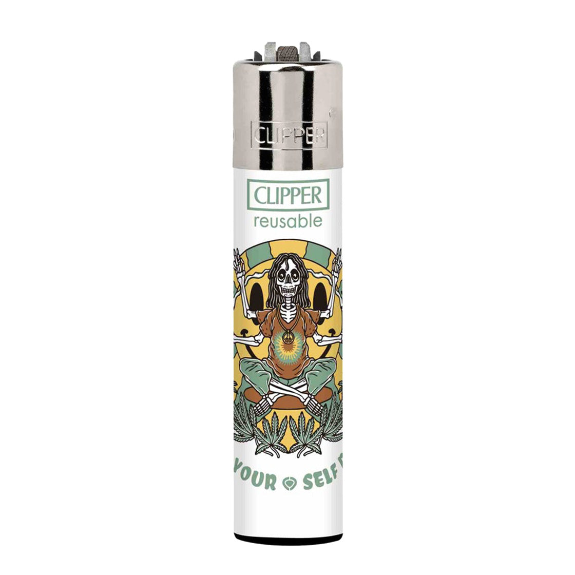 Clipper Circa - Let Yourself Rest - Accendino Ricaricabile Bianco / Multicolore 237737_13 . C1RCA 