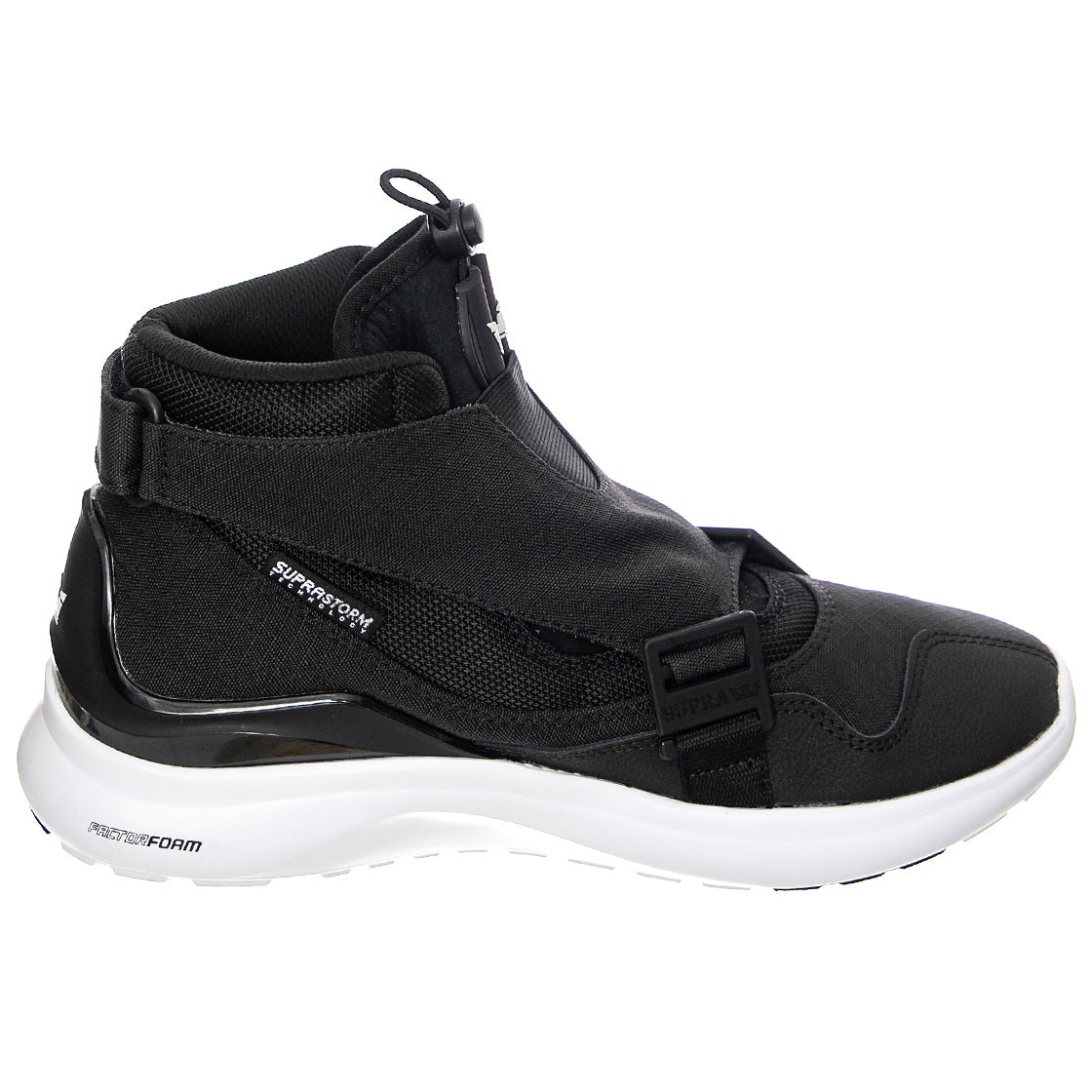 Factor Endure - Scarpe Stringate Profilo Alto Uomo Nere / Grigie 06374-042 . SUPRA 