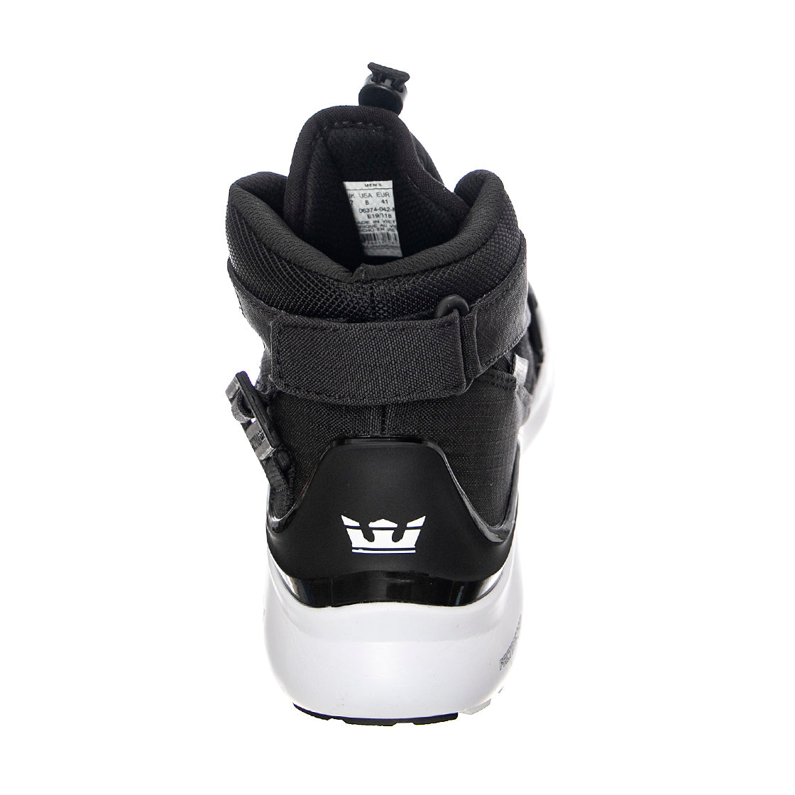 Factor Endure - Scarpe Stringate Profilo Alto Uomo Nere / Grigie 06374-042 . SUPRA 